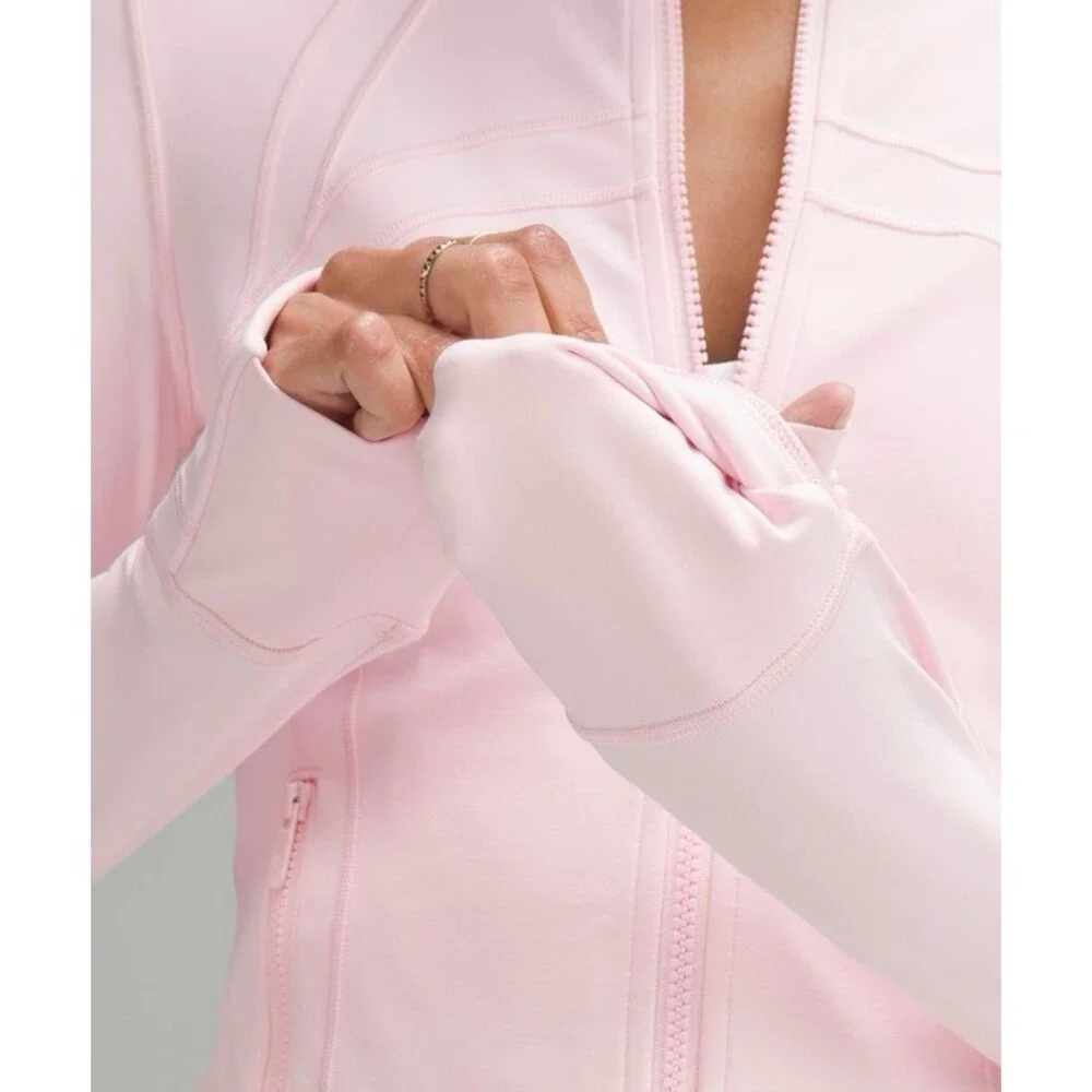 NWT Lululemon Define Cropped Jacket Nulu Strawberry Milkshake Size 6,10 - Picture 7 of 10